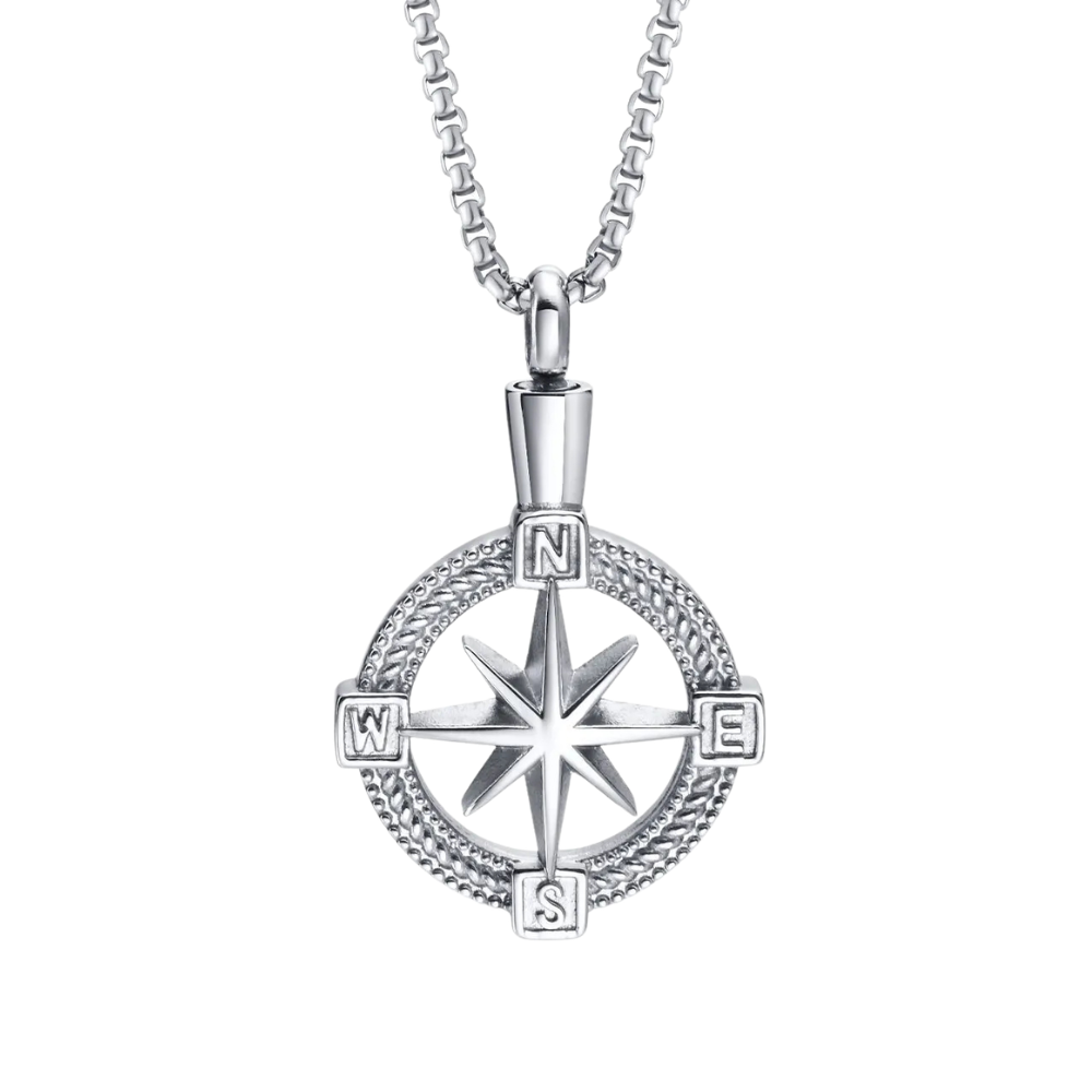Collier Boussole Homme