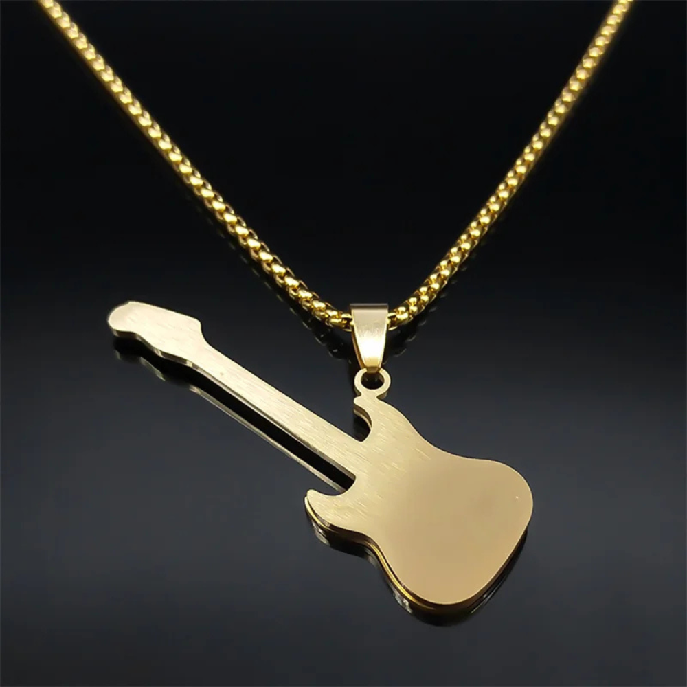 Collier Guitare Basse homme