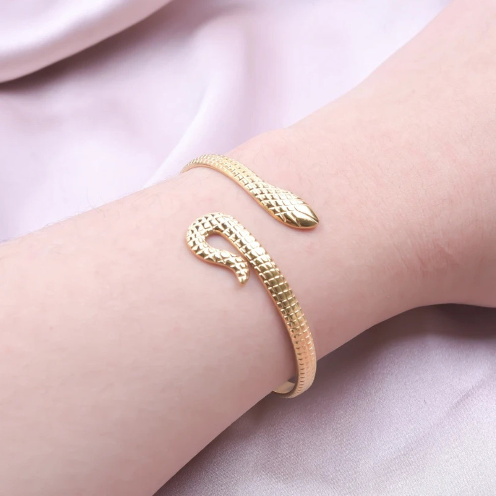 Jonc Serpent Femme or