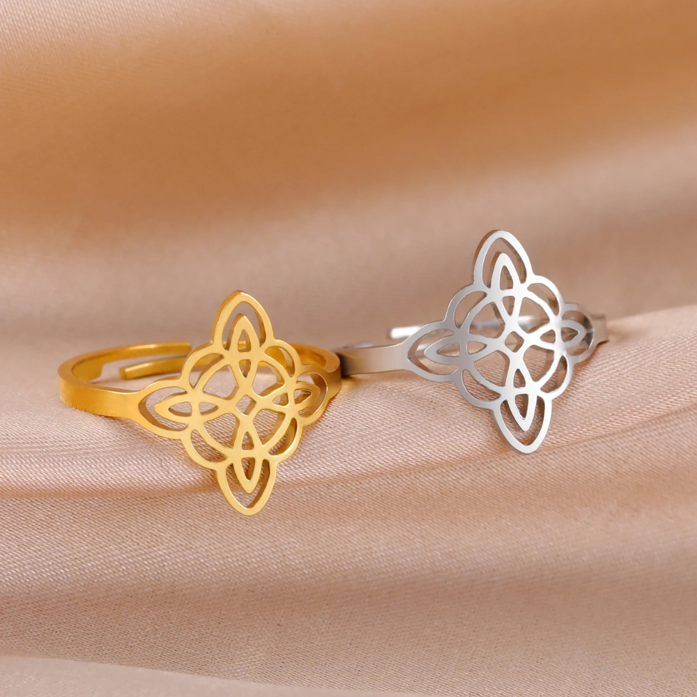 Bague Infini Celtique acier