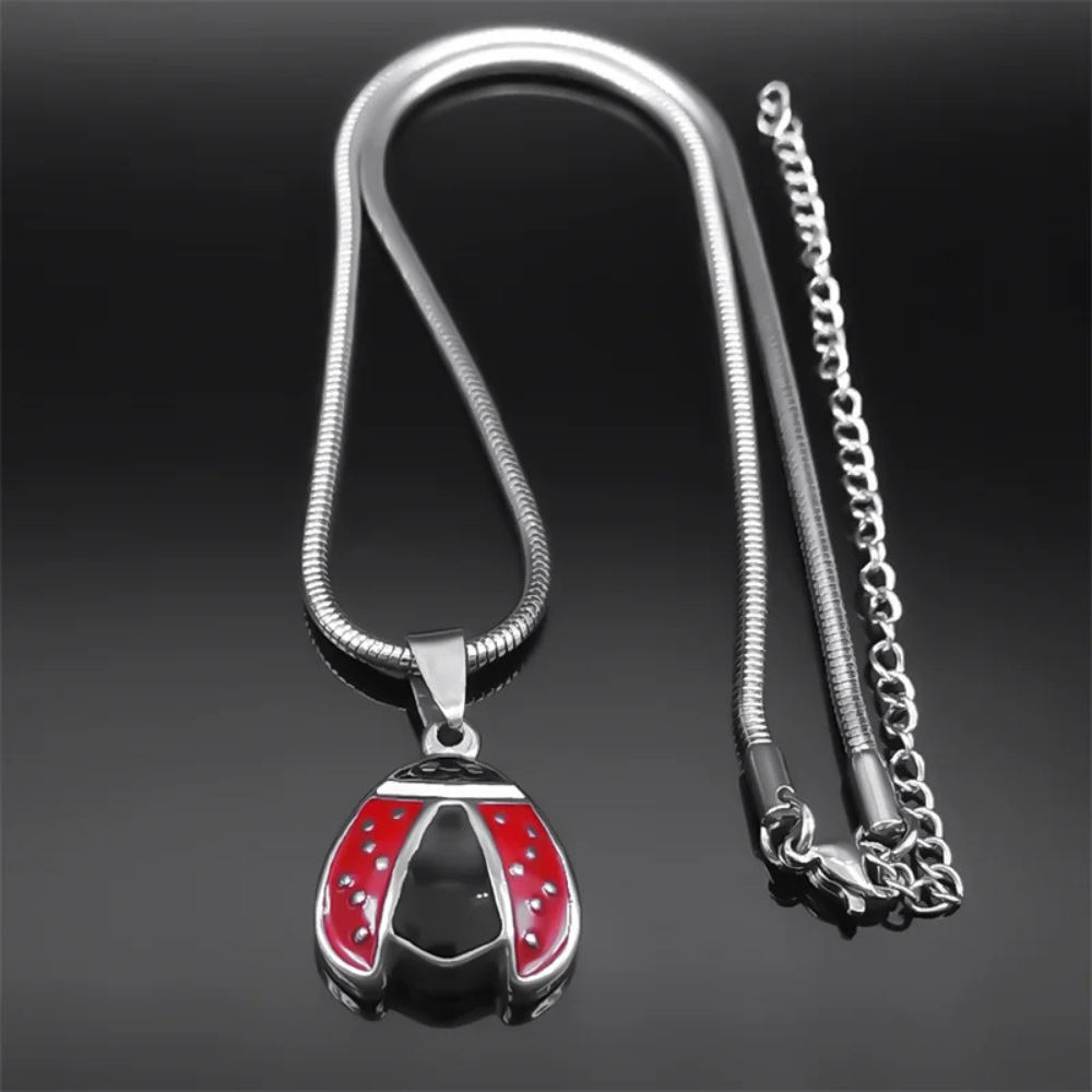 Collier Coccinelle Adulte