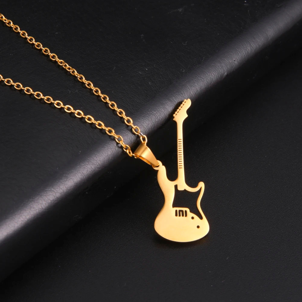 Pendentif Guitare Électrique femme