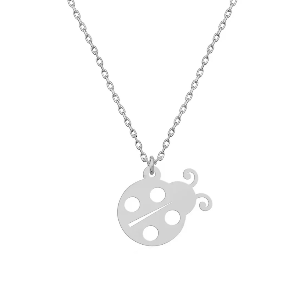 Collier Coccinelle Femme argent