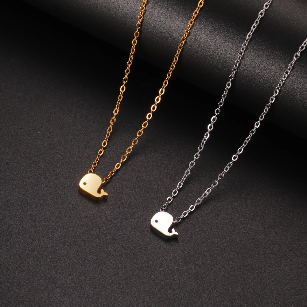 Collier Baleine Femme chaine