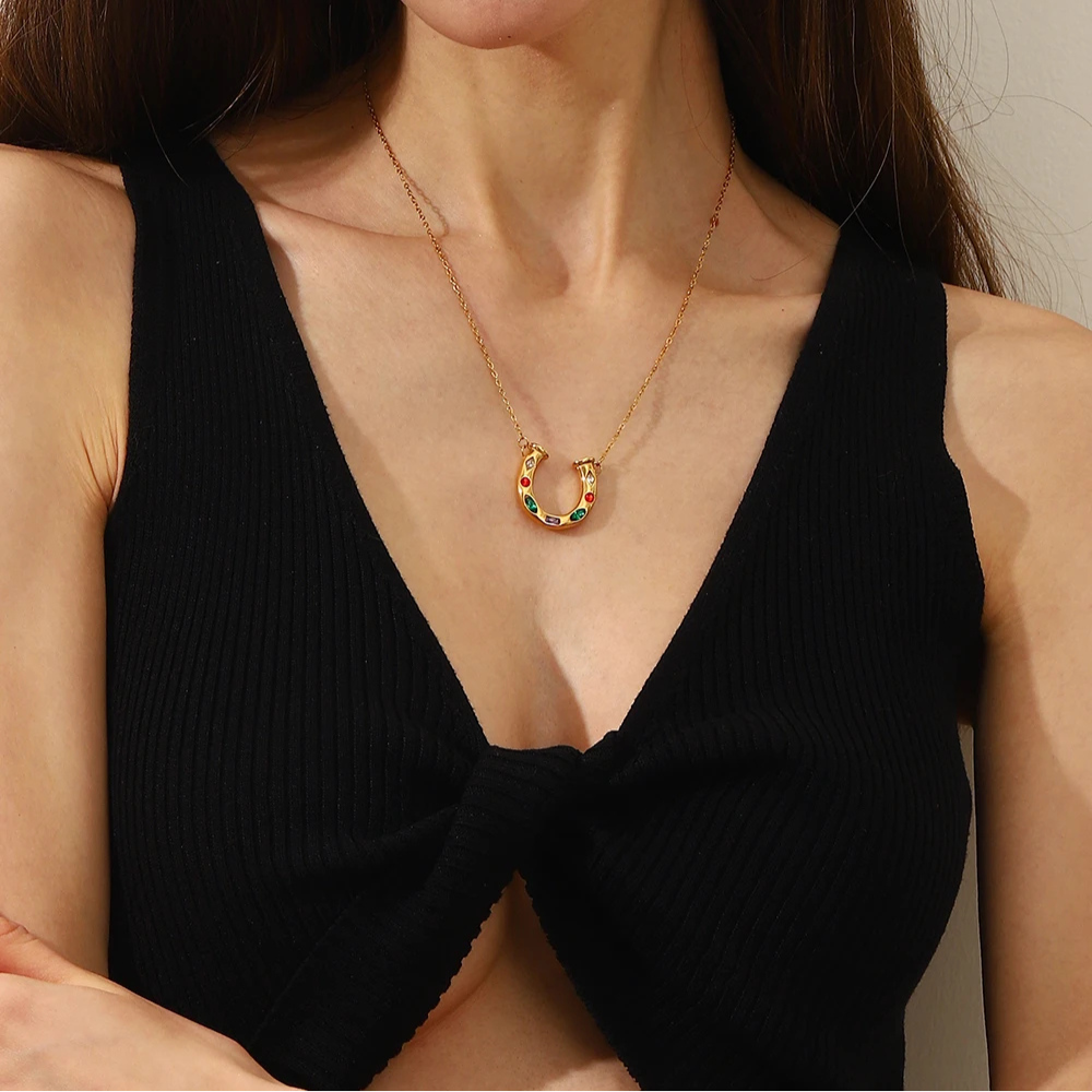 Collier Fer à Cheval acier