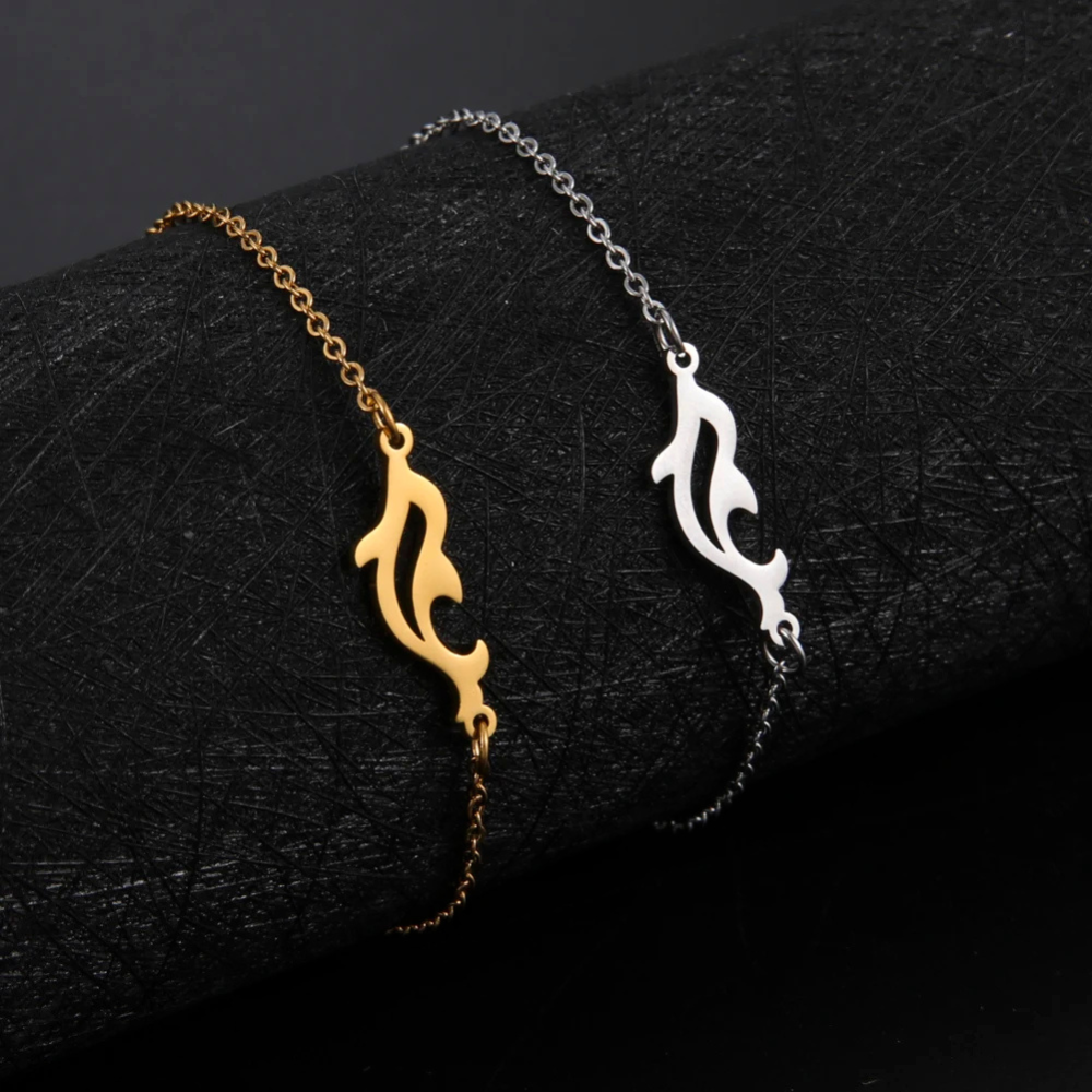 Bracelet Dauphin Femme acier