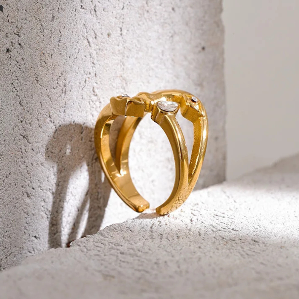 Bague Visage Art femme