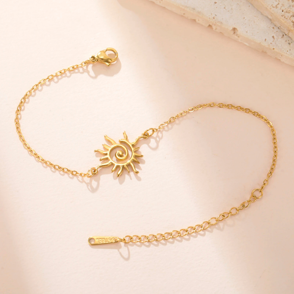 Bracelet Soleil de Vie acier
