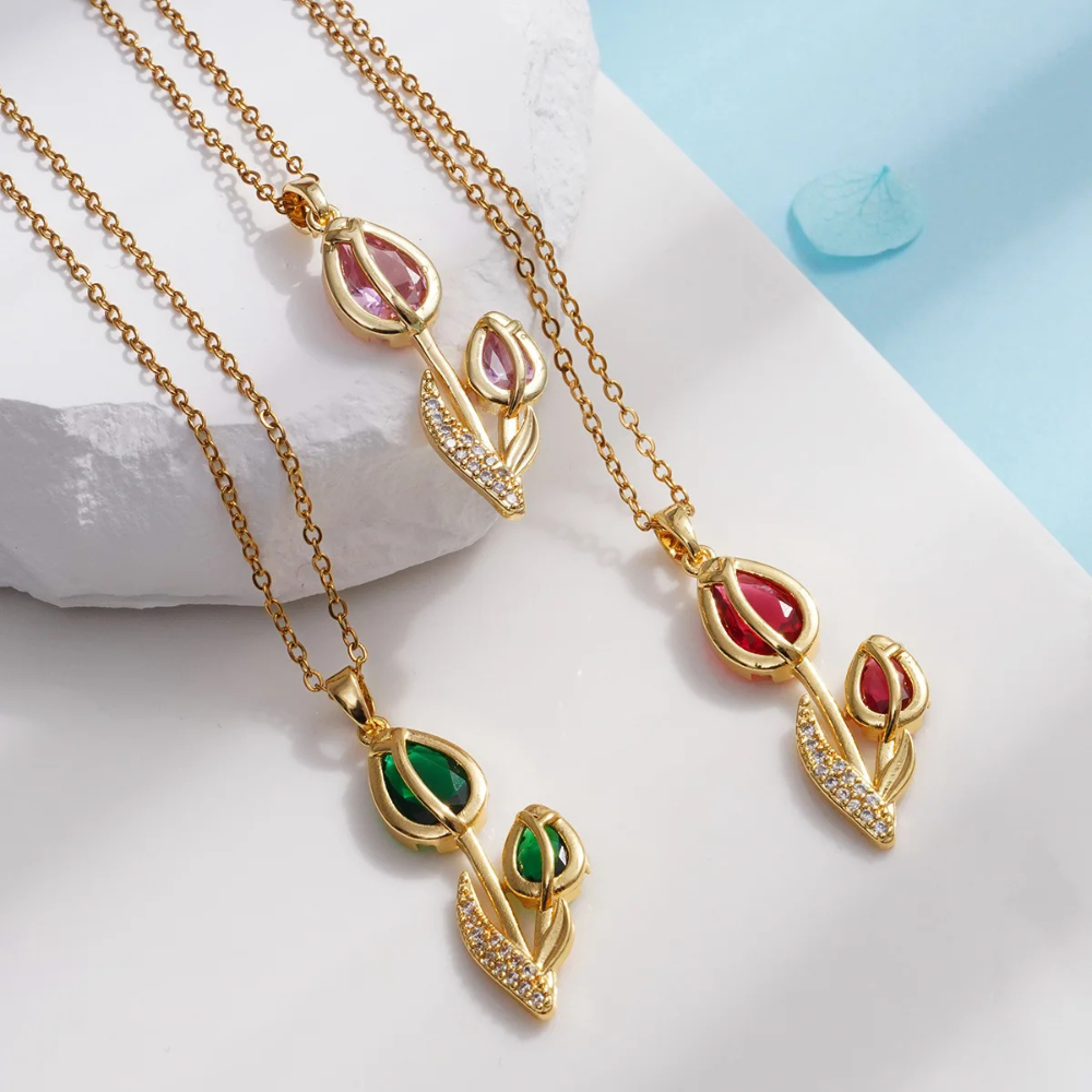 Collier Tulipe Couleur