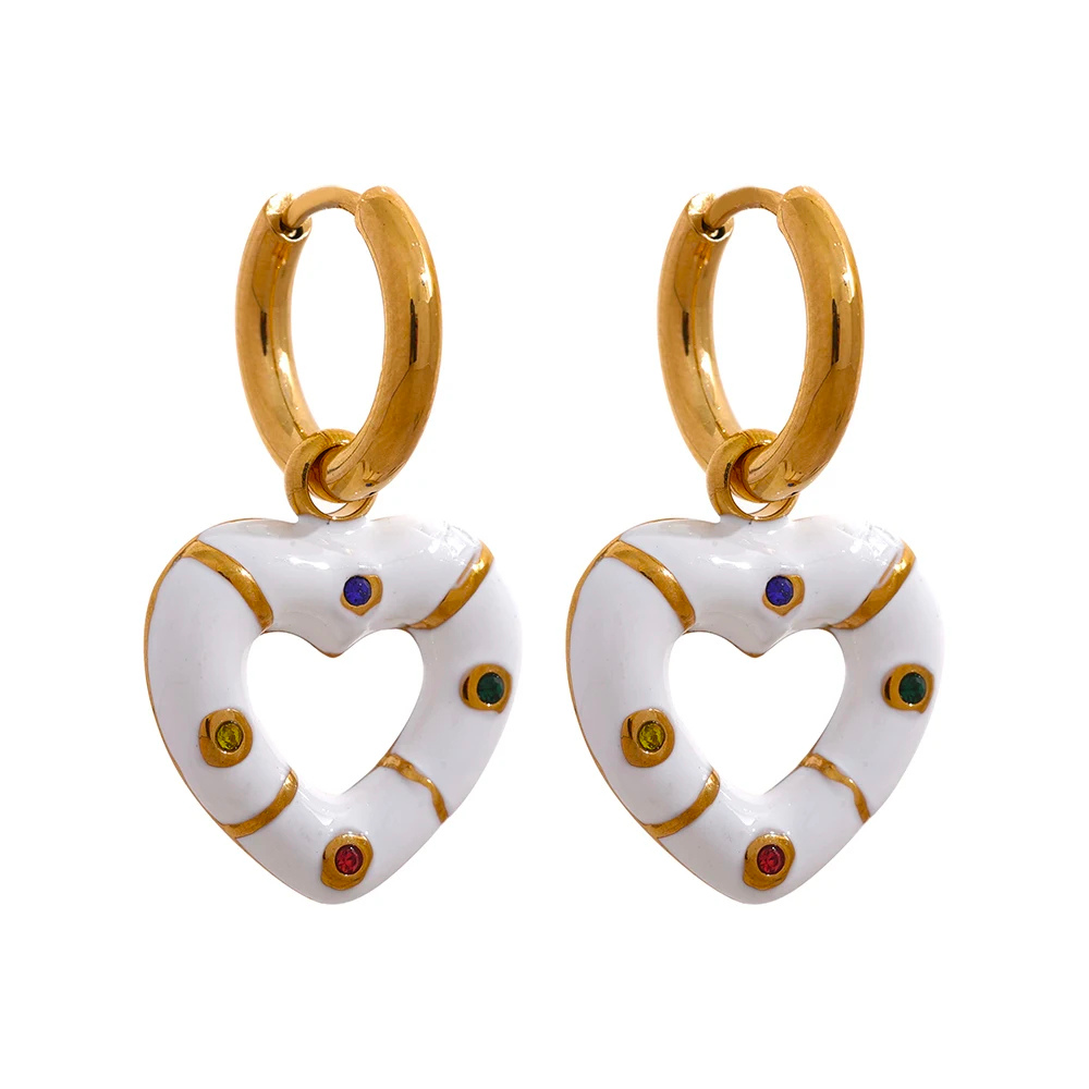 Boucles d'Oreilles Coeur Fashion