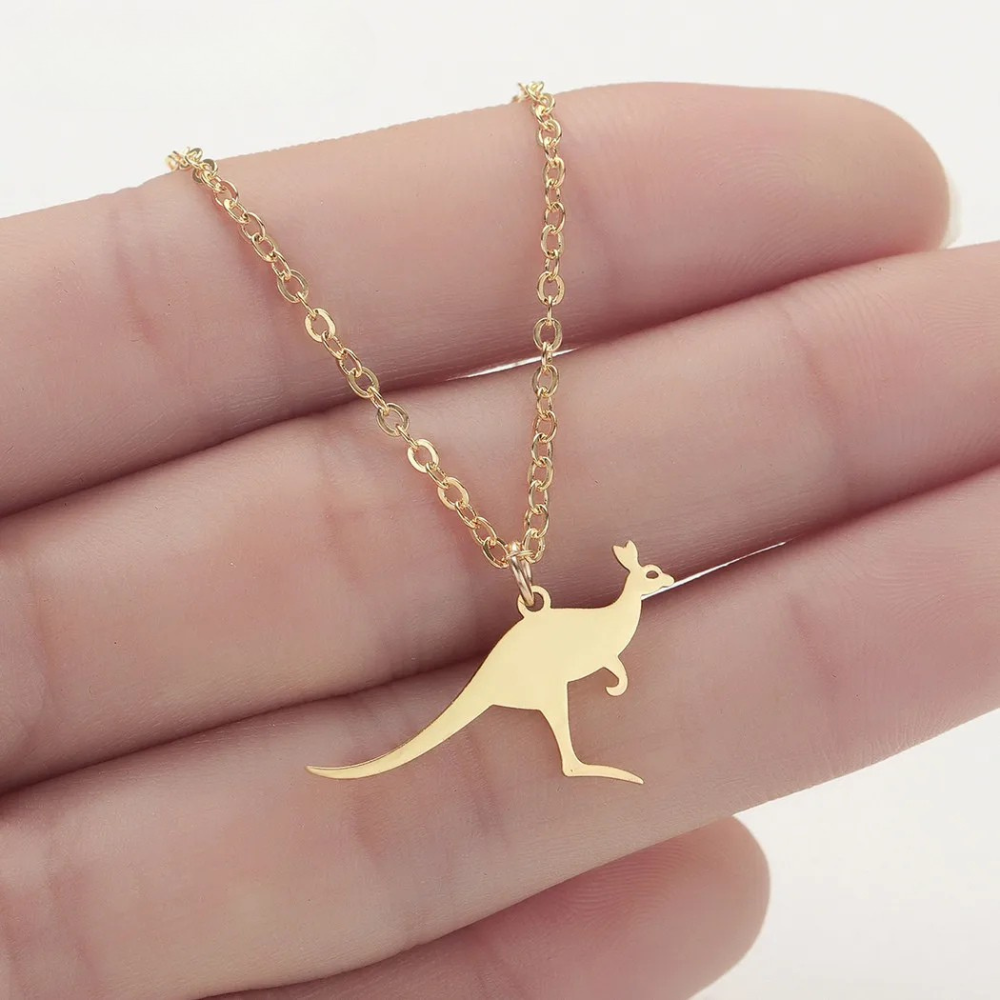 Collier Kangourou pendentif