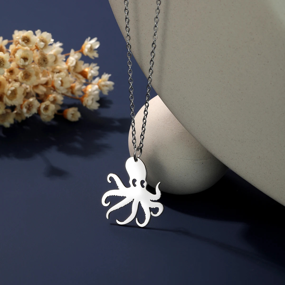 Collier Pieuvre argent