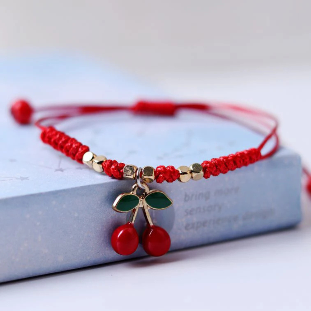 Bracelet Cerise Cordon