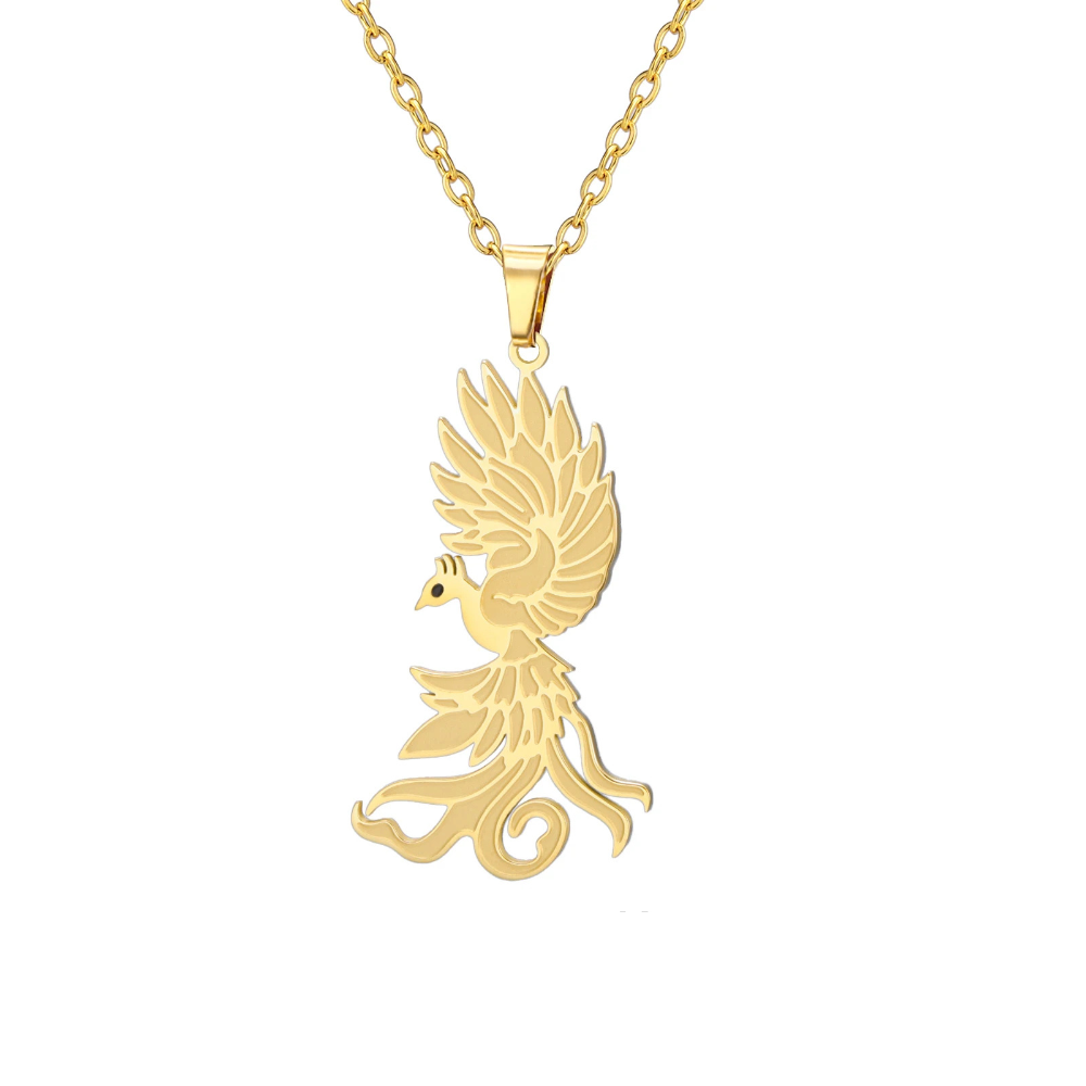 Collier Phoenix Volant