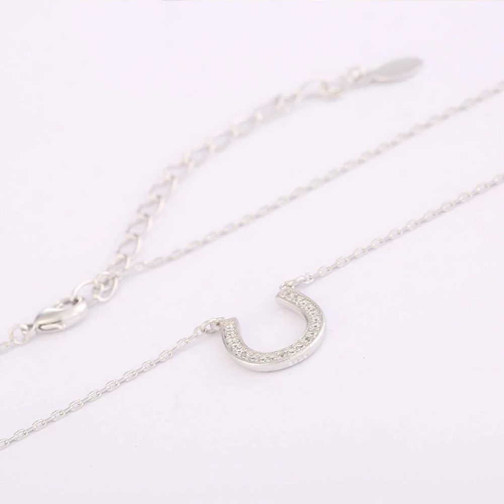 Collier Fer à Cheval Argent Femme pendentif