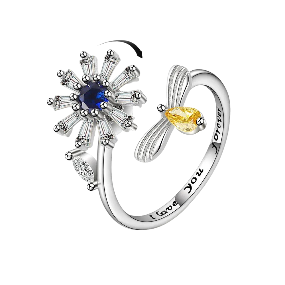 Bague Abeille Anti-Stress femme