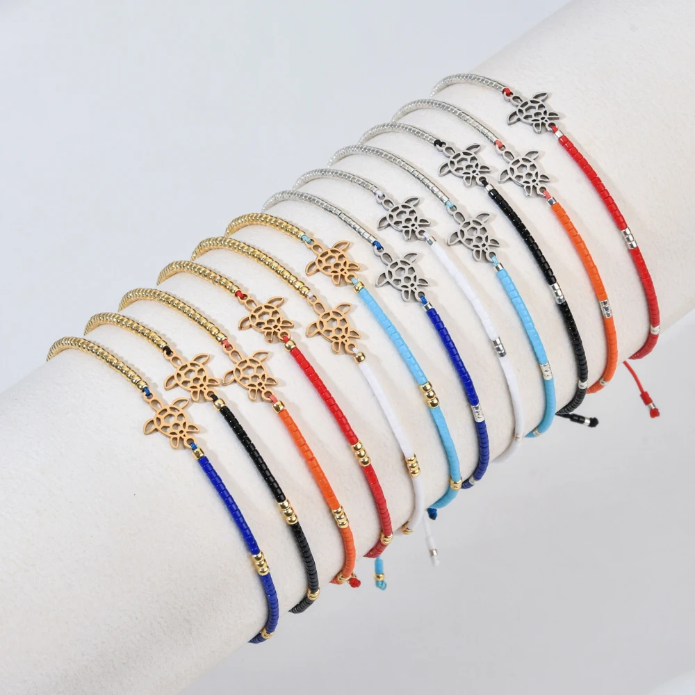 Bracelet Tortue Femme or