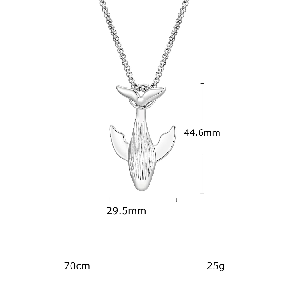 Collier Baleine Homme taille