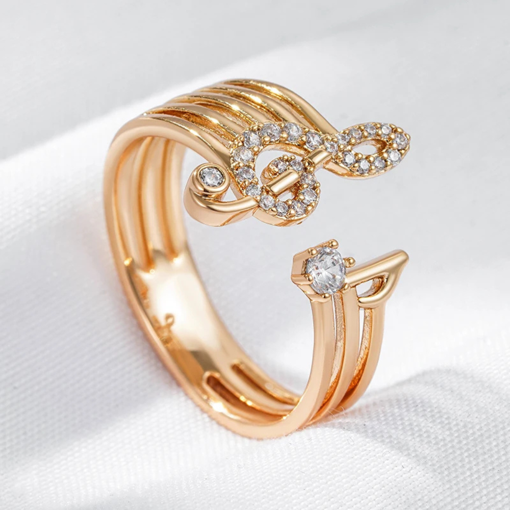 Bague clé de Musique