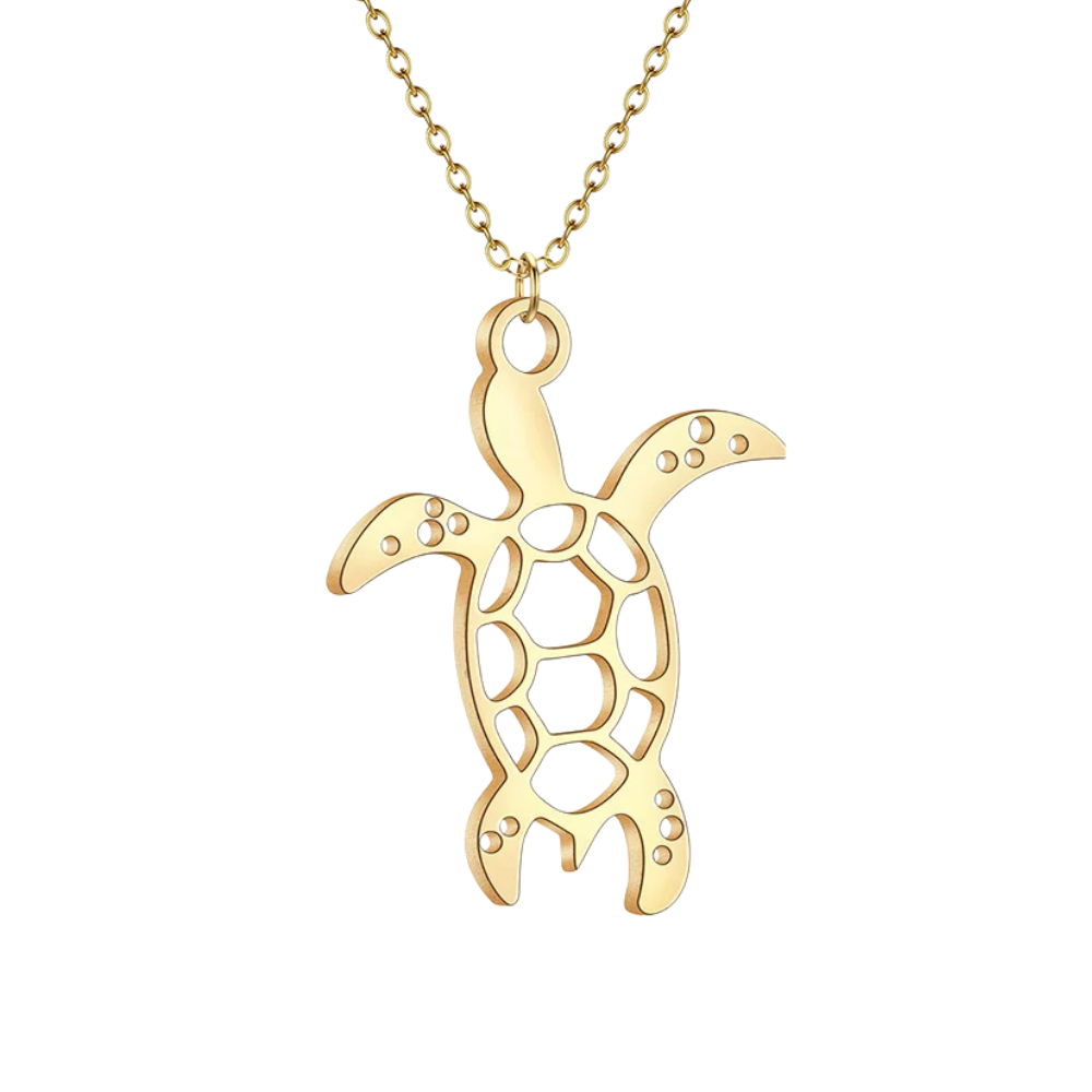 Collier Pendentif Tortue
