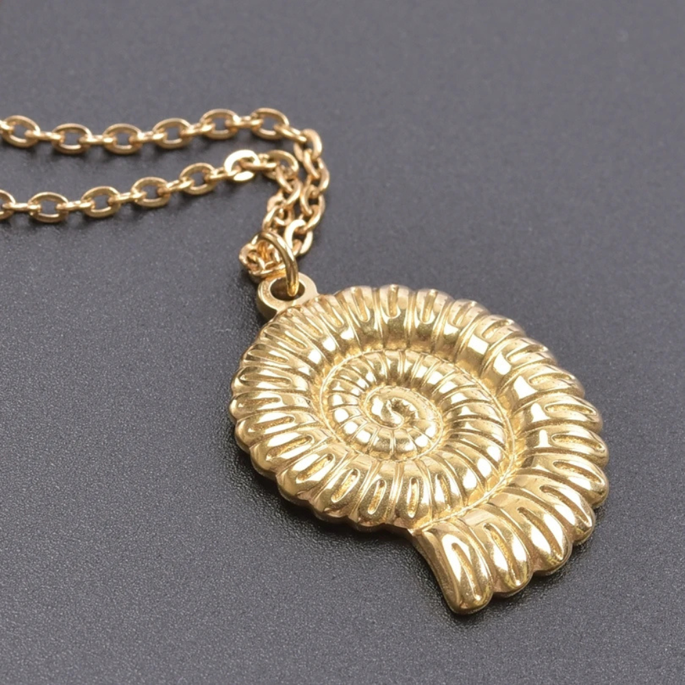 Collier Forme Escargot or