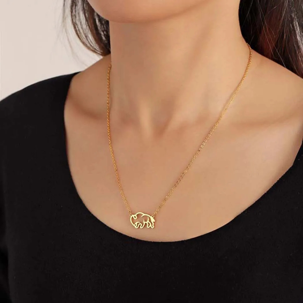 Collier Bison femme