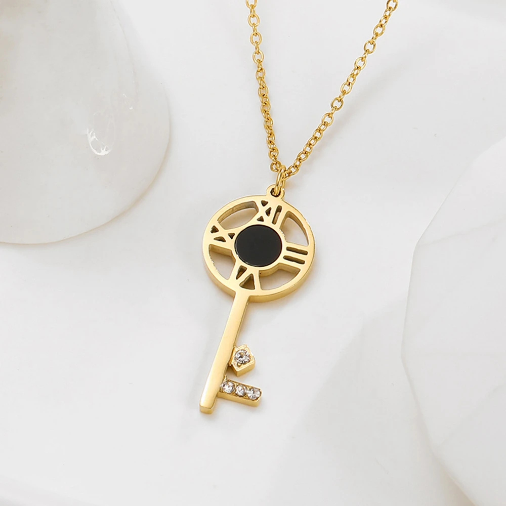 Collier Clé Acier Inoxydable acier