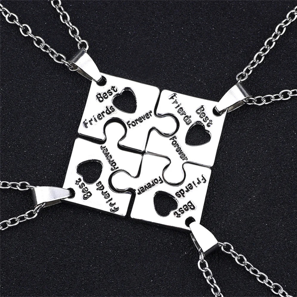 Collier best friends Puzzle pour 4