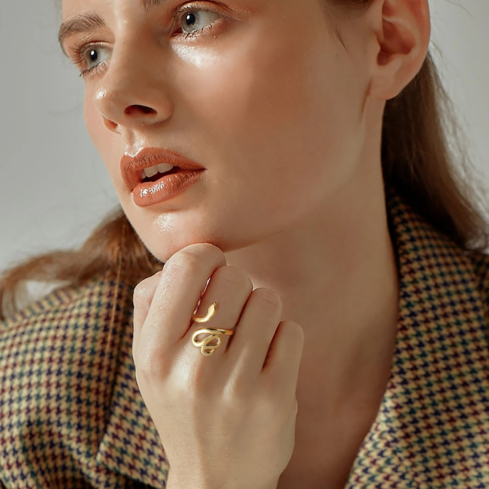 Bague Serpent Précieux femme