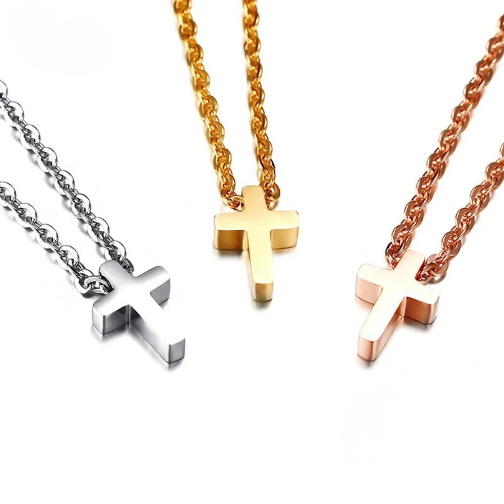 Collier Petite Croix Minimaliste