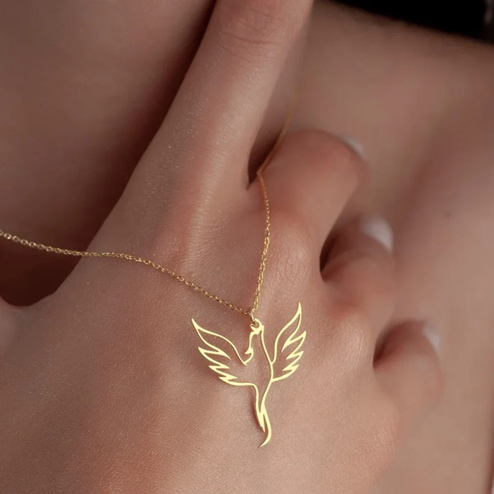 Collier Phoenix Chic pendentif