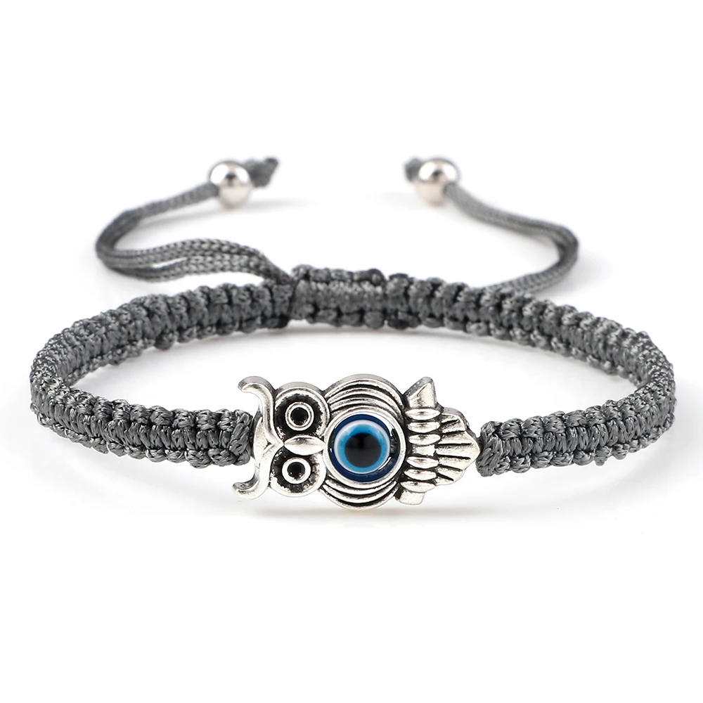 Bracelet Chouette gris