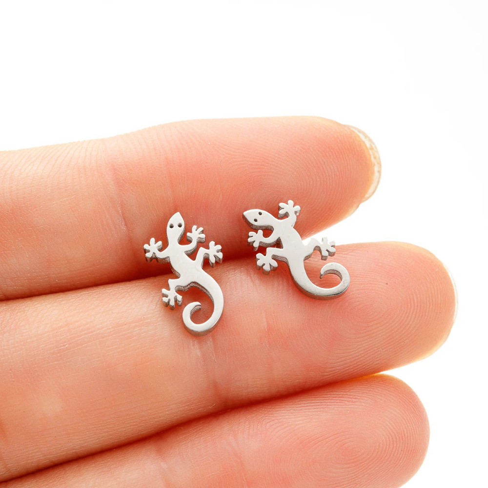 Boucles d'Oreilles Petit Lézard femme