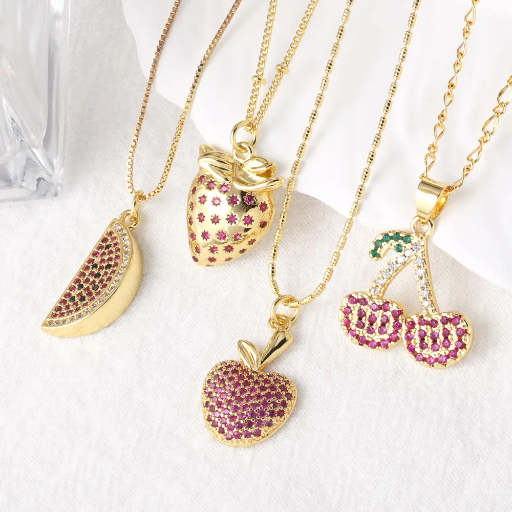Collier Fraise Brillante acier