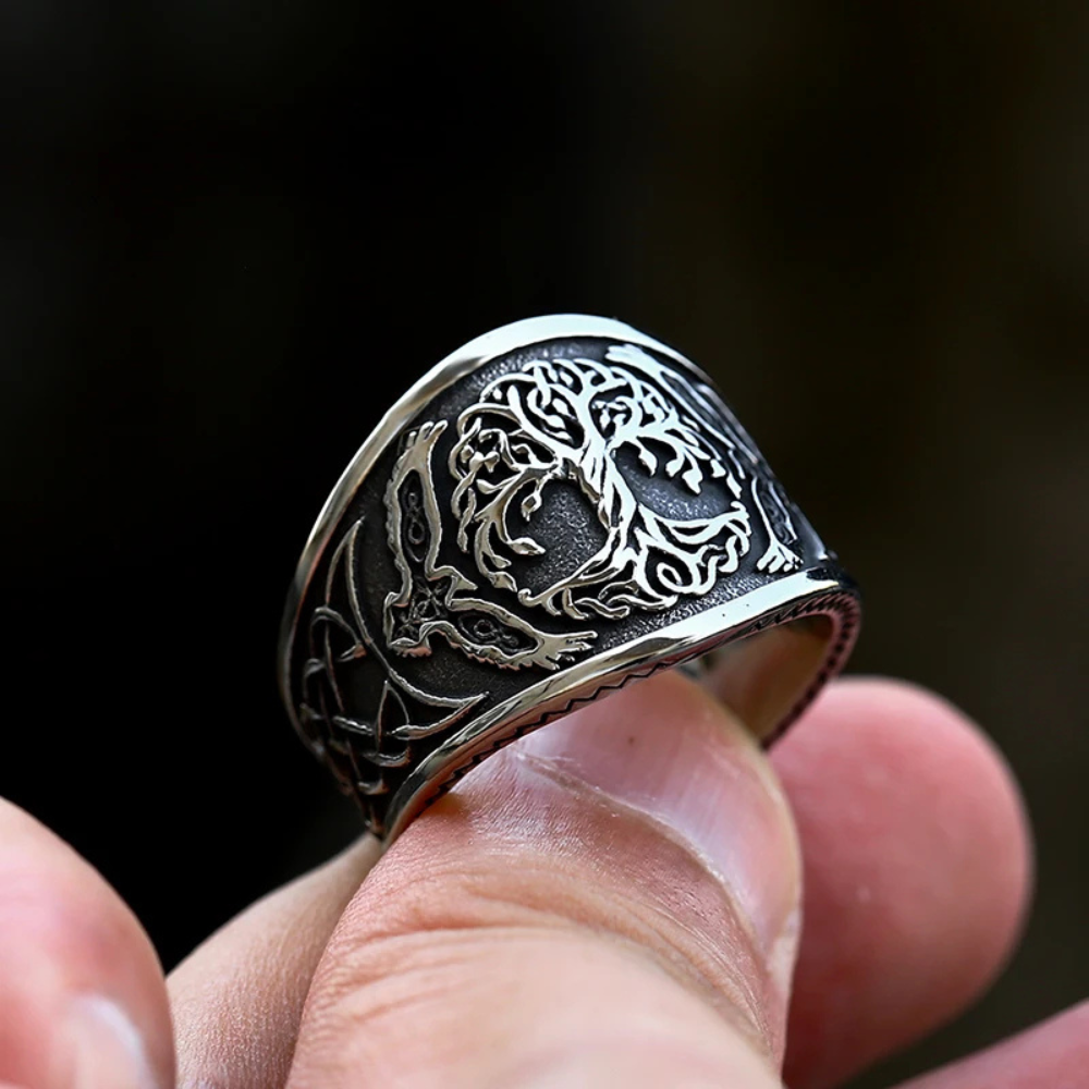 Bague Arbre de Vie homme
