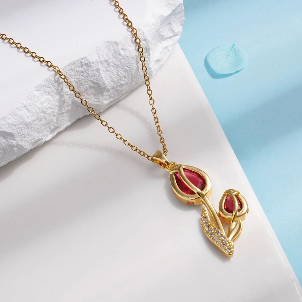 Collier Tulipe Couleur