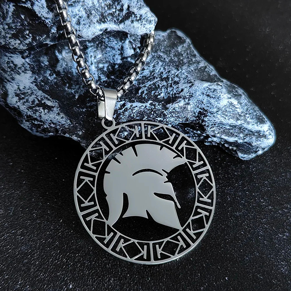 Collier Spartan Soldat  homme