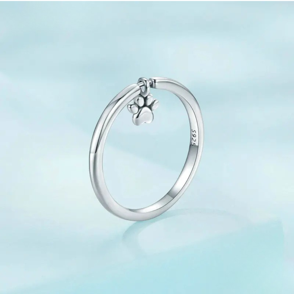 Bague Patte de Chien Argent 925