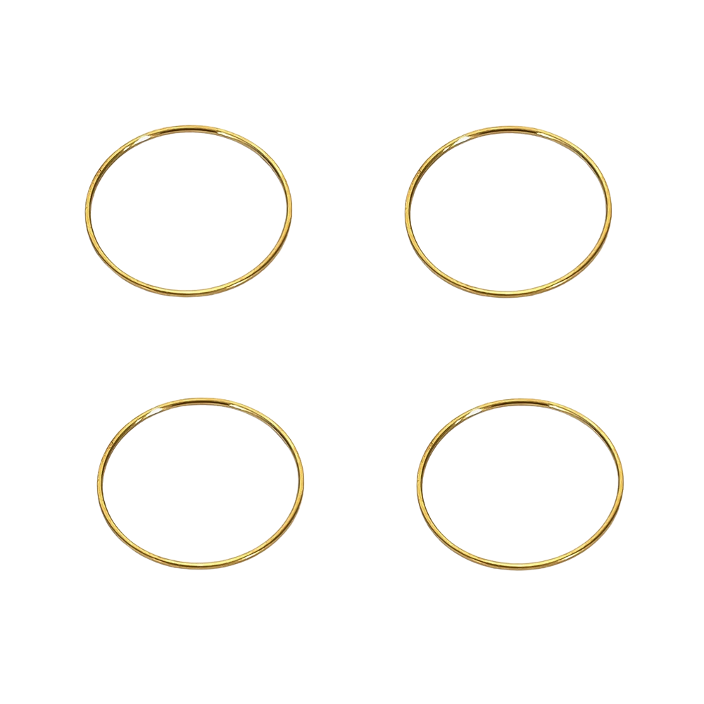 Bague Anneau Fin doré femme