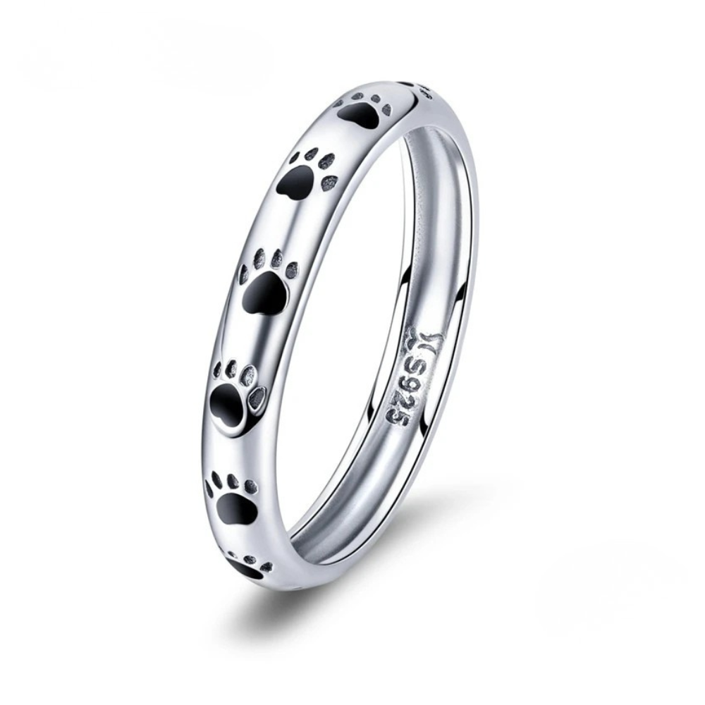 Bague Patte de Chien Élégante