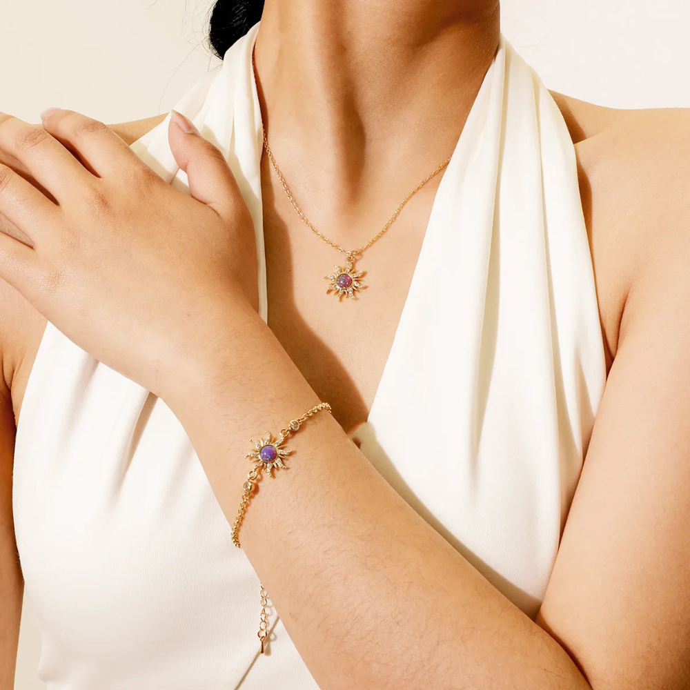Bracelet Soleil strass