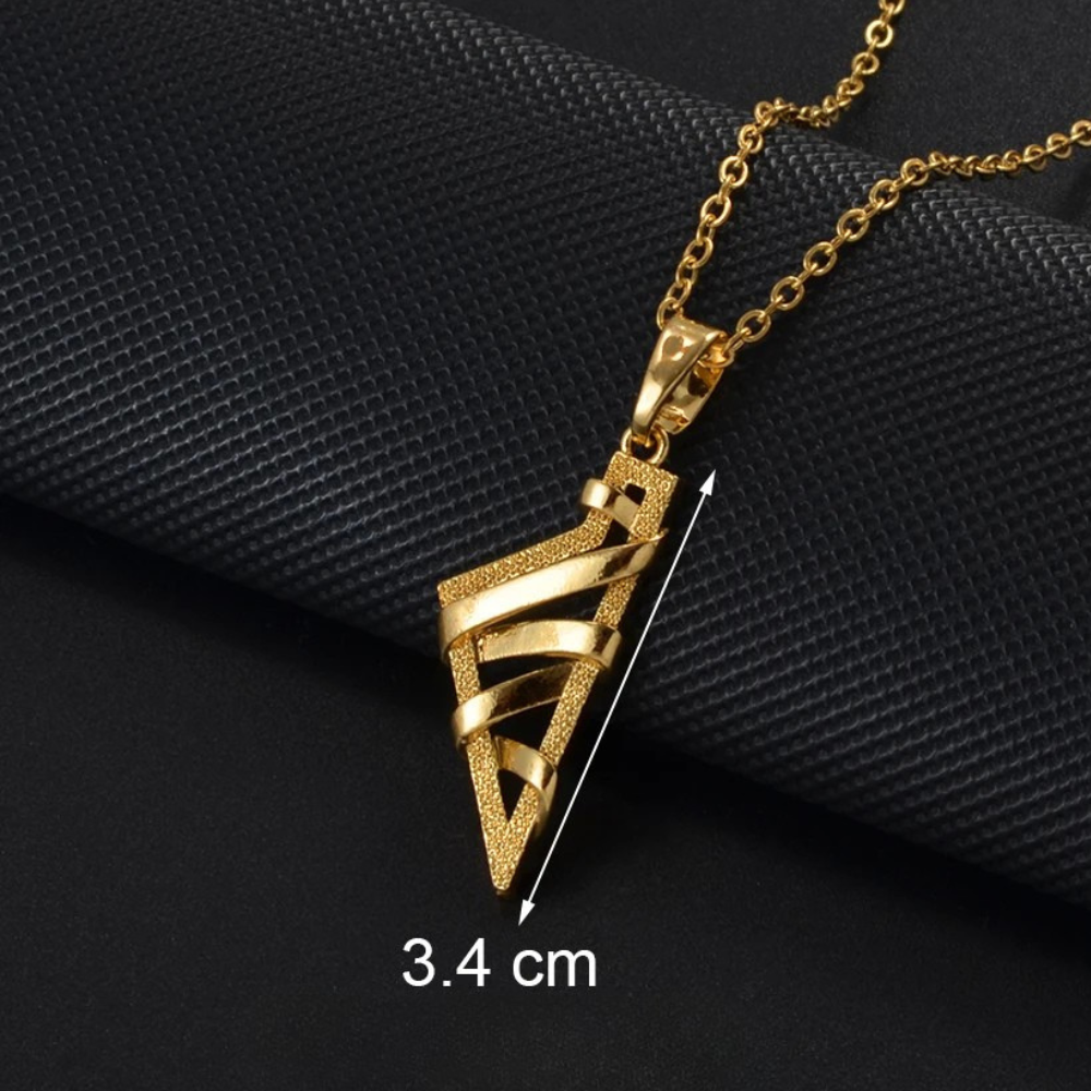 Pendentif Corse Stylisé acier inoxydable