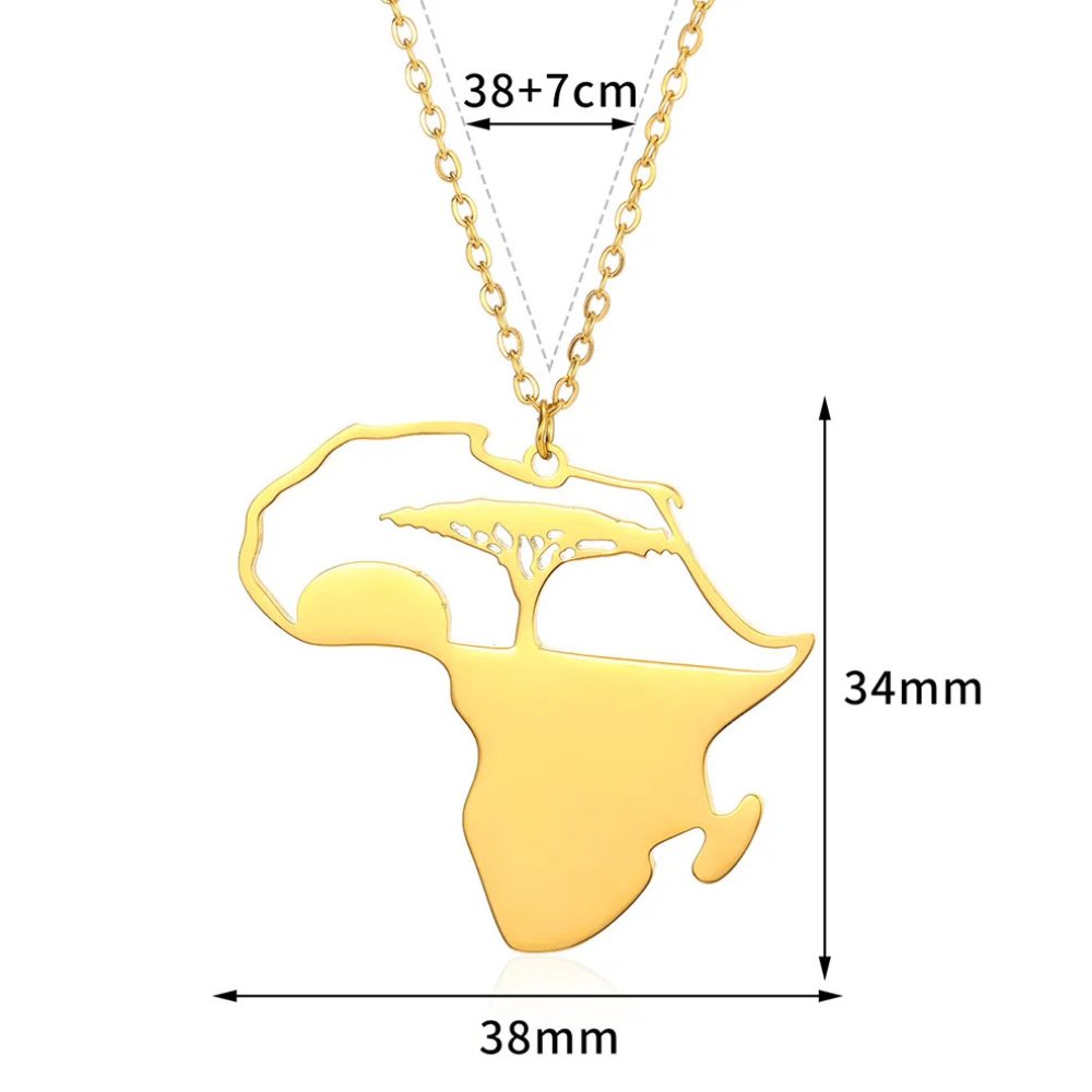 Collier Afrique Arbre taille