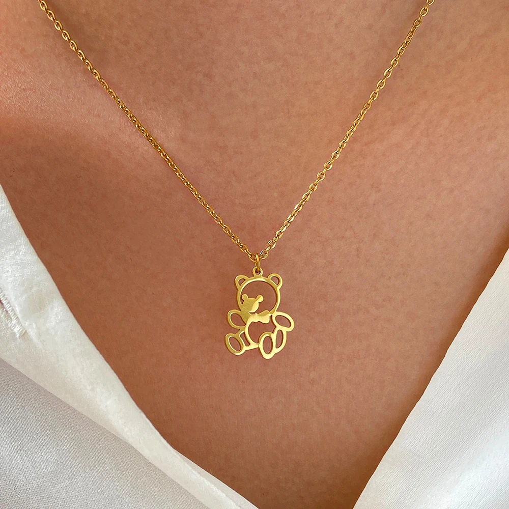 Collier Nounours or