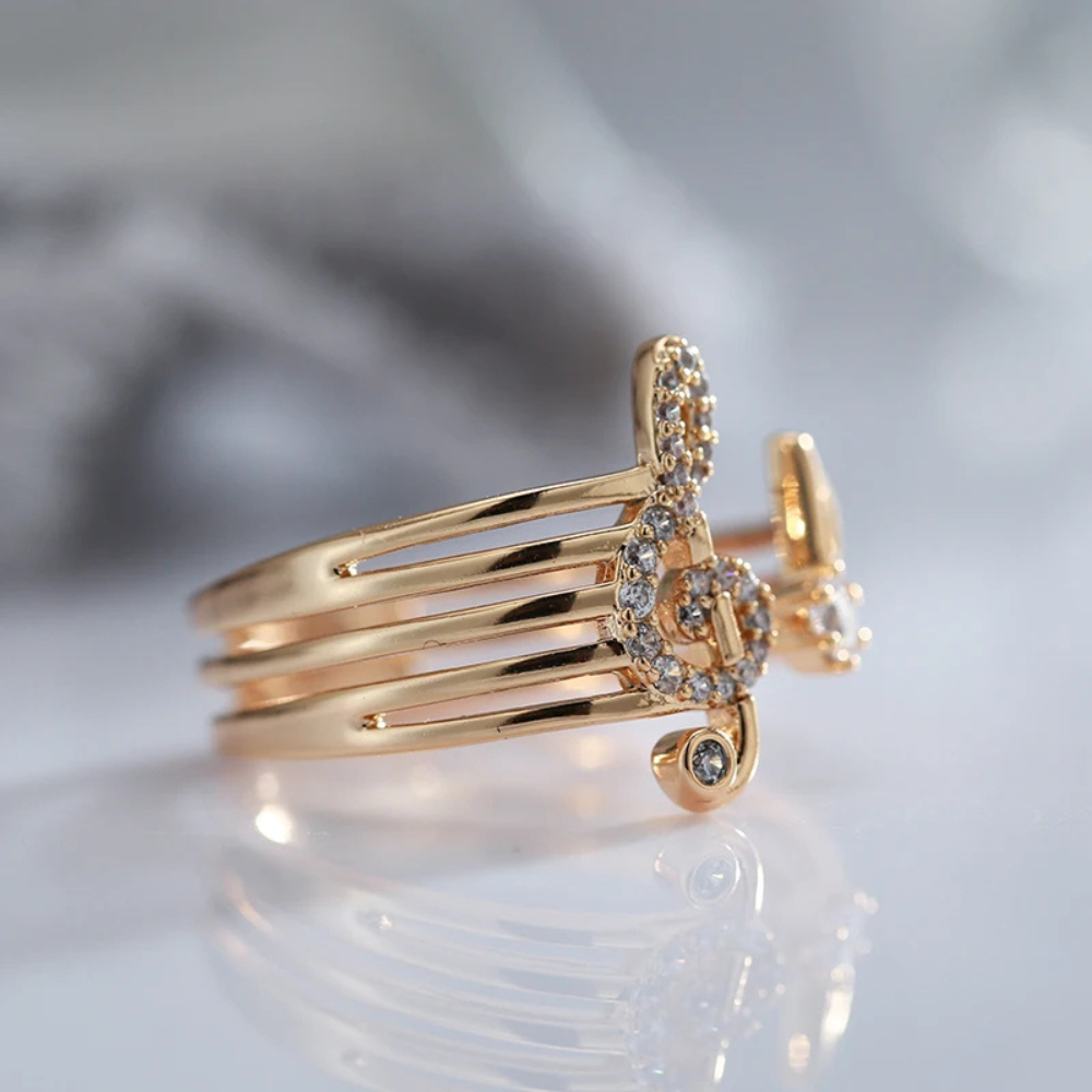 Bague clé de sol