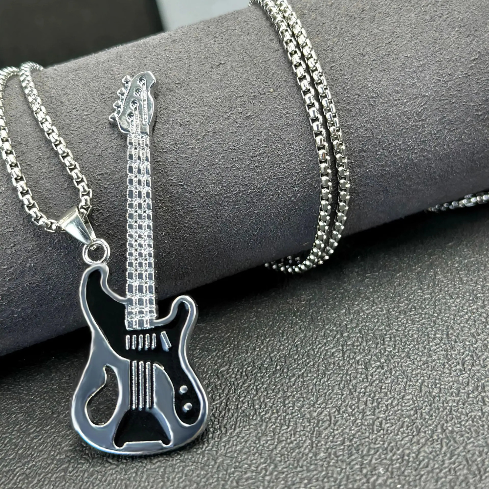 Collier Guitare Basse homme