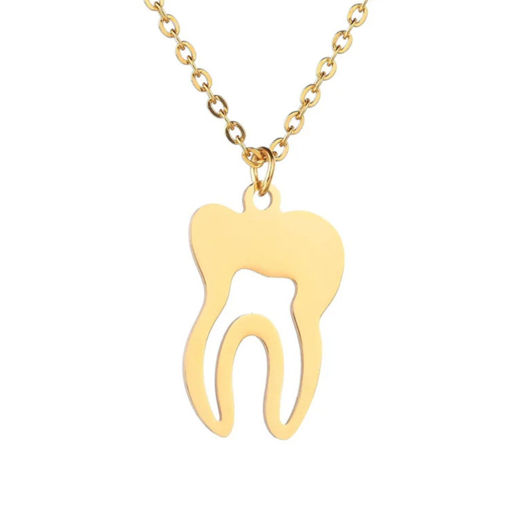 Collier Pendentif Dent