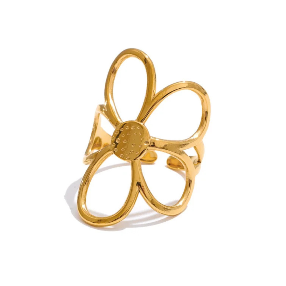 Bague Grosse Marguerite or