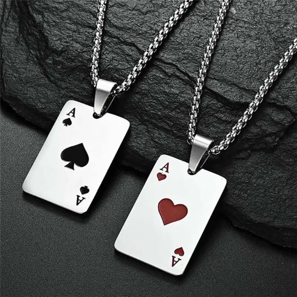 Collier AS de Pique homme