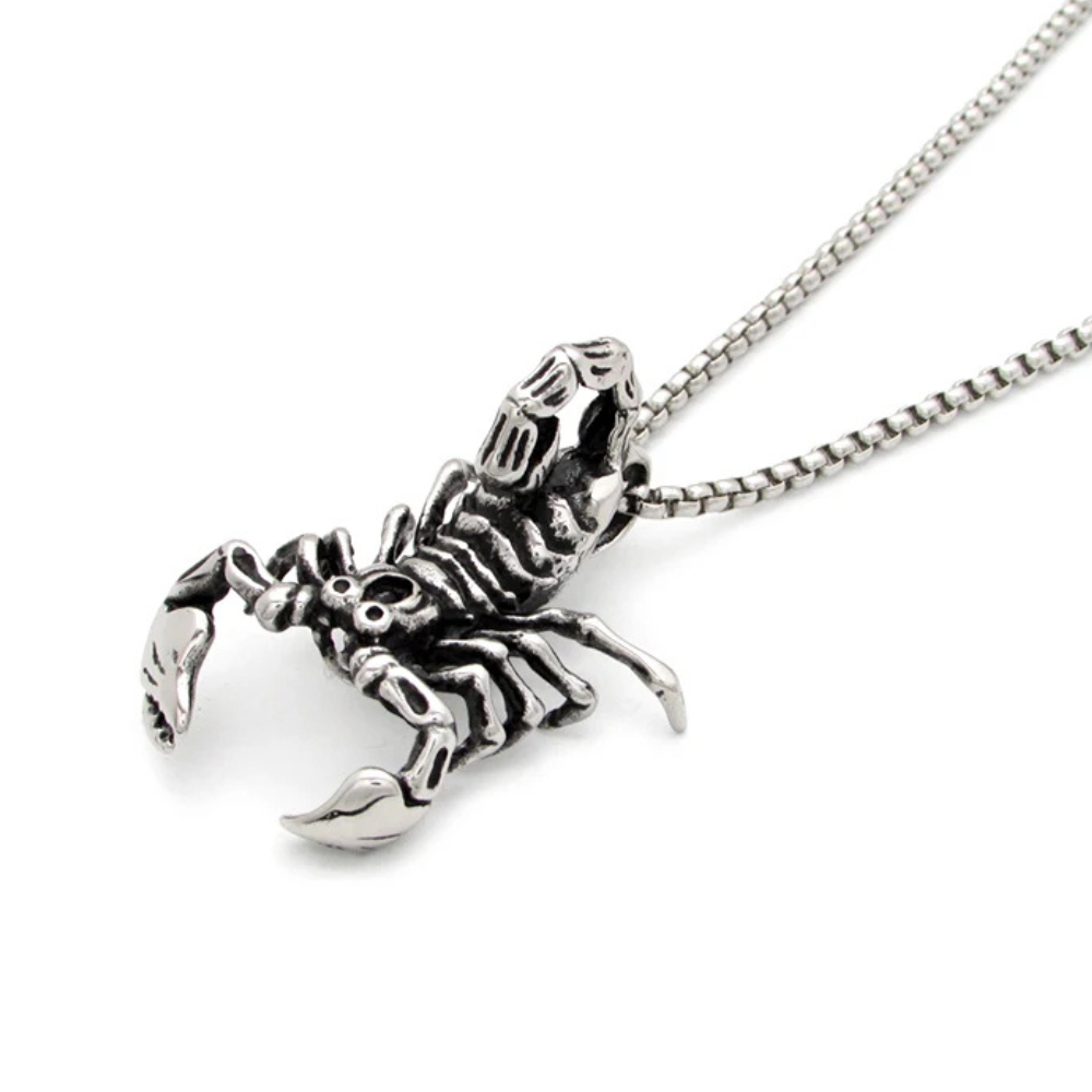 Collier Scorpion Acier Inoxydable